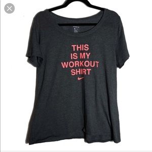 NWOT Nike workout tee, small